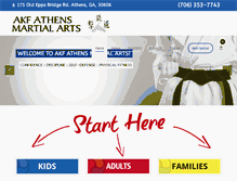Tablet Screenshot of akfathens.com